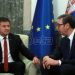 Lajčak u Beogradu sa Vučićem i opozicijom o EU planu
