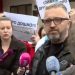 Vučićević stigao na odsluženje zatvorske kazne. Pristalice Dveri mu poručile: “Stižu drugari uskoro”