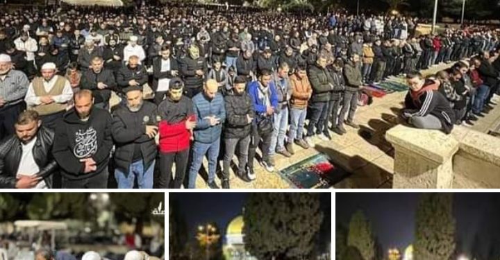 Palestina: Petnaestog dana Ramazana, uprkos napadima neprijatelja na Teravih namzu