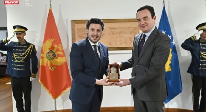 Abazović i Kurti u Prištini: Crna Gora i Kosovo primer dobre saradnje, nema promene politike