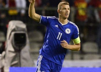 Kapiten BiH reprezentacije, Edin Džeko među 10 aktivnih strijelaca na svinjetu