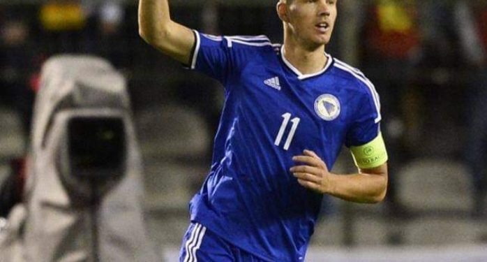 Kapiten BiH reprezentacije, Edin Džeko među 10 aktivnih strijelaca na svinjetu