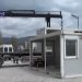 Postavljanje kontejnera za glasanje u Severnij Mitrovici, policija u pripravnosti