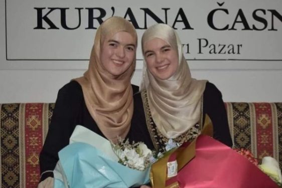 Sestre Hadžera i Hafsa iz Novog Pazara postaju hafize Kur'ana časnog