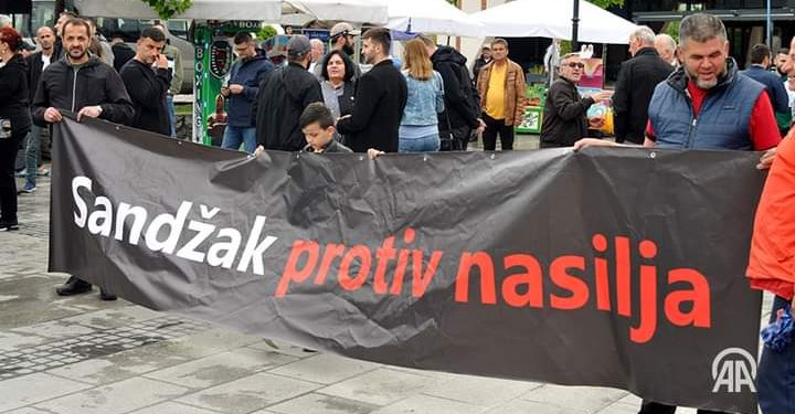 U Novom Pazaru održan protest “Sandžak protiv nasilja”: Pridružuju se zahtjevima protesta u Beogradu