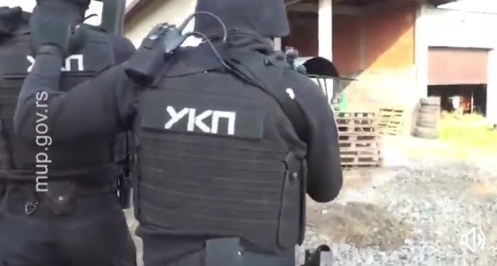 Objavljen snimak hapšenja monstruma iz Mladenovca VIDEO