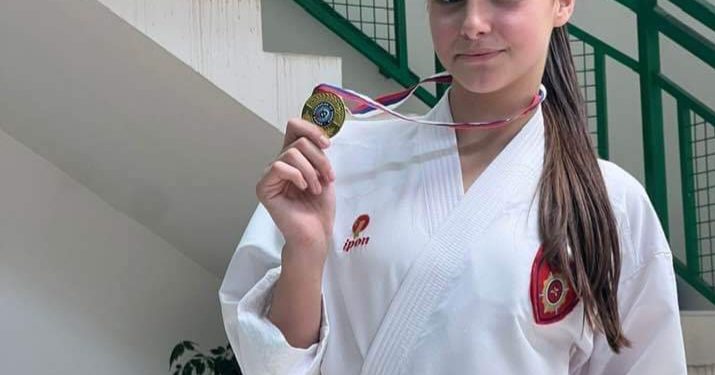 Tutinka – Hana Kecap osvojila zlatnu medalju na Kupu Srbije u njenoj kategoriji