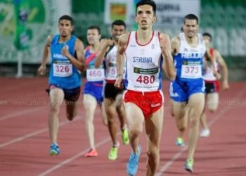 Reprezentativac Srbije, Novopazarac Elzan Bibić pobedio je danas na uličnoj trci u Valoni