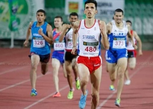 Reprezentativac Srbije, Novopazarac Elzan Bibić pobedio je danas na uličnoj trci u Valoni