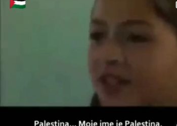 Emotivna recitacija djevojčice iz Palestine: Moje ime je Palestina…
