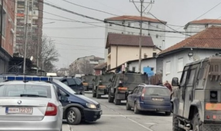 Predsjednici četir opštine na severu Kosova polažu zakletve, KFOR u stanju pripravnosti