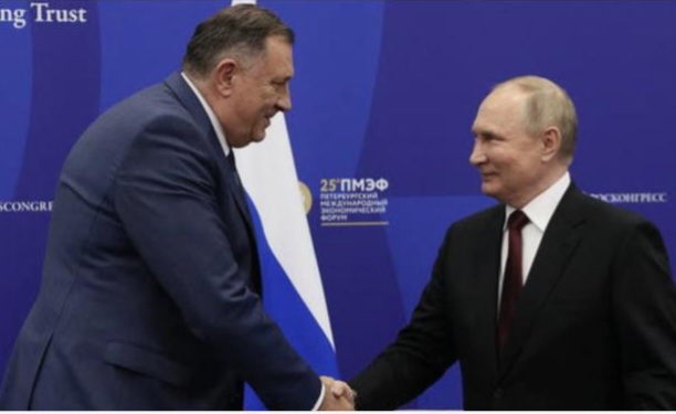 Dodik kod Putina, u sred svetske izolacije Rusije želi ekonomsku saradnju