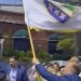Bošnjaci sa svojim bajrakom u tradicionalnoj nošnji i u New Yorku u svatove VIDEO
