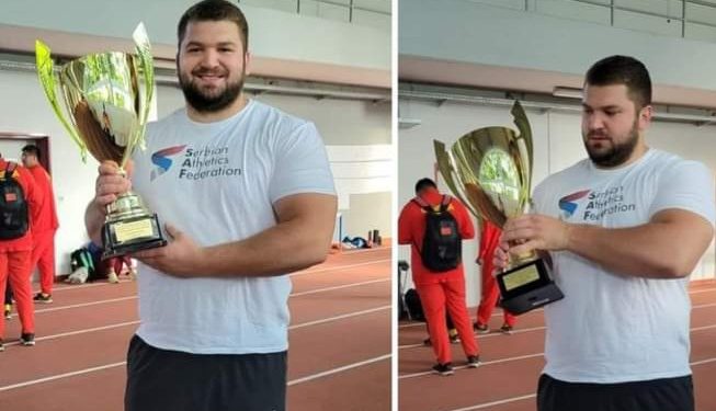 Zlatni Brodarevac! Sinančeviću zlatna medalja u Slovenskoj Bistrici