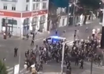 Grupa navijača Sutjeske skandirala: “Nož i žica Podgorica” VIDEO