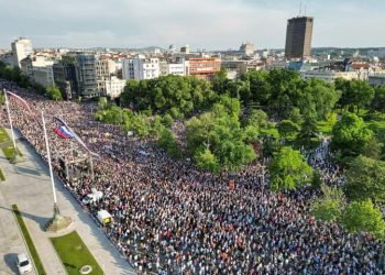 Peti protest “Srbija protiv nasilja” u Beogradu, govorili istaknuti glumci