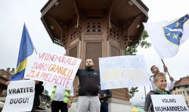 U Sarajevu protest protiv parade, Rijaset apelovao na  distanciranje od povorke koja promovira grijeh