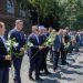 Kolona sa tabutima posmrtnih ostataka žrtava genocida krenula iz Visokog, Sarajevo odalo počast