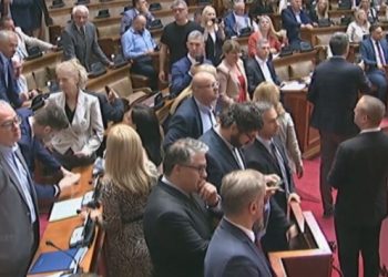 Skupštinski cirkus i metež, uvrede na sve strane, Martinovića  izbacili