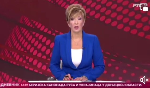 Skandal na RTS dnevniku, voditeljica genocid u Srebrenici nazvala Srebrenička dešavanja
