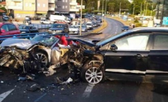 Povrijeđeno pet osoba u saobraćajnoj nezgodi u Baru