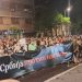 Dvanaesti protest Srbija pritiv nasilja, kolona stigla ispred RTS