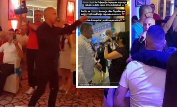 Topalko u Prijepolju pjevao za rođenje bebe nakon 30  godina braka