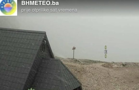 U sred leta u Sliveniji pao snijeg