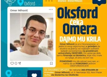 Još malo vremena za prikupljanje novca za Omerovo školovanje na Oksfordu, poziv dijaspori