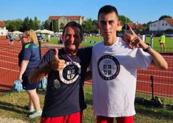 Atletičar Novog Pazara Aldin Ćatović osvojio zlatnu medalju za Srbiju na ETOF-u u Mariboru
