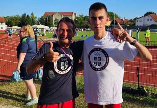 Atletičar Novog Pazara Aldin Ćatović osvojio zlatnu medalju za Srbiju na ETOF-u u Mariboru