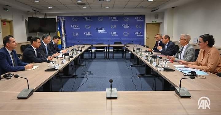 Bećirović razgovarao sa Schmidtom: Nema važnije teme od zaštite ustavnog poretka BiH