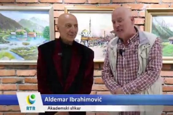 Rožaje: Otvorena izložba slika umjetnika Rasima Muminovića – DANI DIJASPORE  VIDEO
