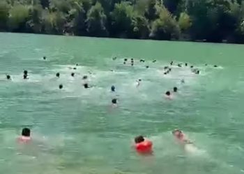 Prelijepa slika sa Ribarićkog jezera za vrijeme oxržavanja memorijala Safet Mavrić Ćako VIDEO