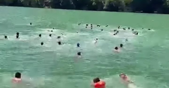 Prelijepa slika sa Ribarićkog jezera za vrijeme oxržavanja memorijala Safet Mavrić Ćako VIDEO
