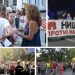 Protesti nastavljeni u nekoliko gradova, u Milanovcu uleteo vozač sa autom u masu