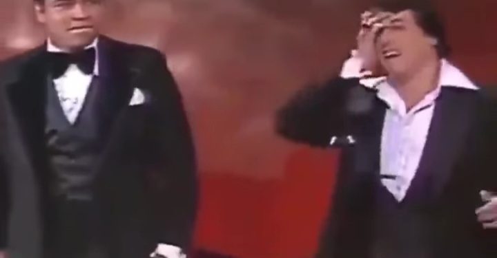 Na dodeli oskara 1977. godine Muhamed Ali iznenadio Silvestera Stalonea