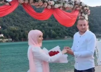 Samed i Mirnesa na obali Ribarićkog jezera rekli sudbonosno DA. Uskoro dječija plaža, bazen i sportski tereni