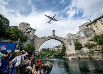 Sve spremno za spektakl u Mostaru, o redoslijedu skakača odlučila tradicionalna igra klikera