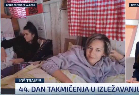Takmičenje u lenčarenju u Crnoj Gori još traje, 44. dan a ostalo još tri Crnogorca
