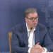 Vučić najavio pomoć penzionerima od 20.000 dinara, pojeftinjenje namirnica i odgovorio za vanredne izbore
