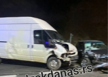 Teška saobraćajna nesreća na putu Novi Pazar- Raška, više lica povređeno  VIDEO