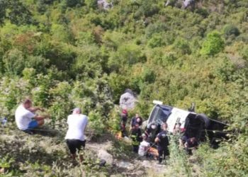 Crna Gora: Autibus sa putnicima sleteo u provaliju, više osoba poginulo