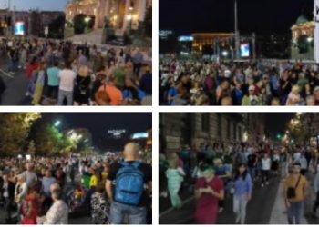 U Beogradu održan protest “Srbija protiv nasilja”, poruke tužilaštvu