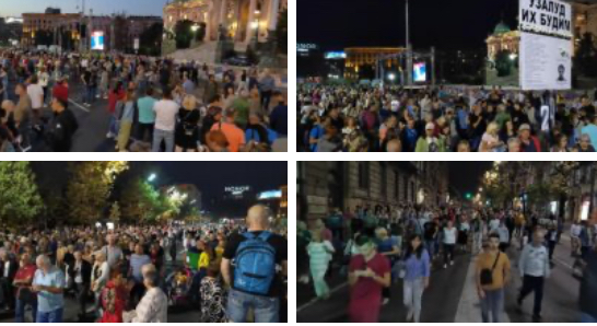 U Beogradu održan protest “Srbija protiv nasilja”, poruke tužilaštvu