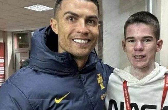 Veliki fudbaler velikog srca- Ronaldo ispunio želju bolesnom dječaku, Farisu iz Mostara