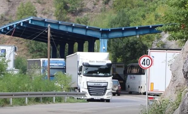 Granični prelaz sa Kosovom Jarinje otvoren za saobraćaj iz pravca Srbije
