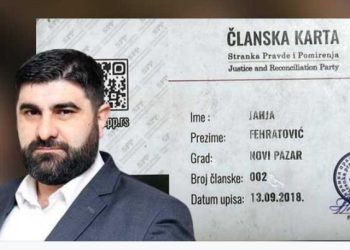 Još jedna Stranka u Sandžaku, Jahja osniva sa još nekim bivšim članovima SPP