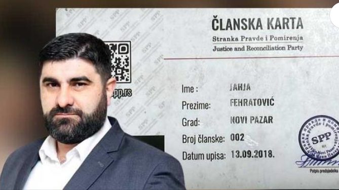 Još jedna Stranka u Sandžaku, Jahja osniva sa još nekim bivšim članovima SPP