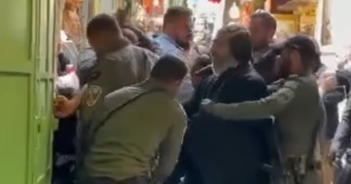 Izraelski monstrumi ograničili i hrišćanima pristup Hramu groba Gospodnjeg
